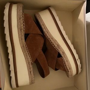 Marc Fisher platform sandals